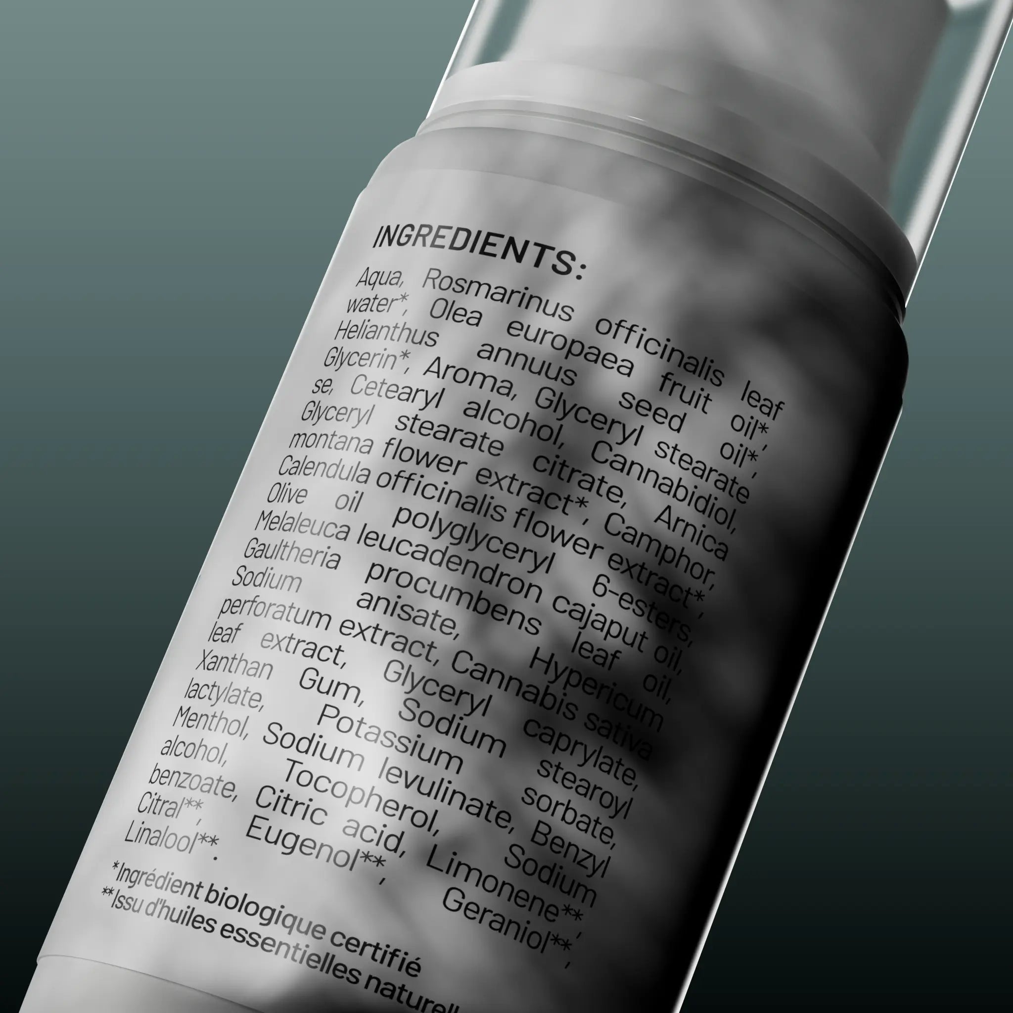 Crème de massage CBD Ma boutique